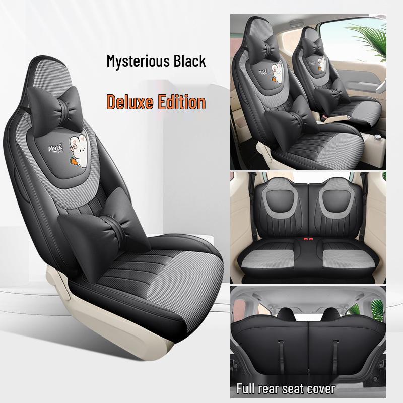 2024 Hongguang MINIEV Vollleder Autositzkissen für Modell der dritten Generation