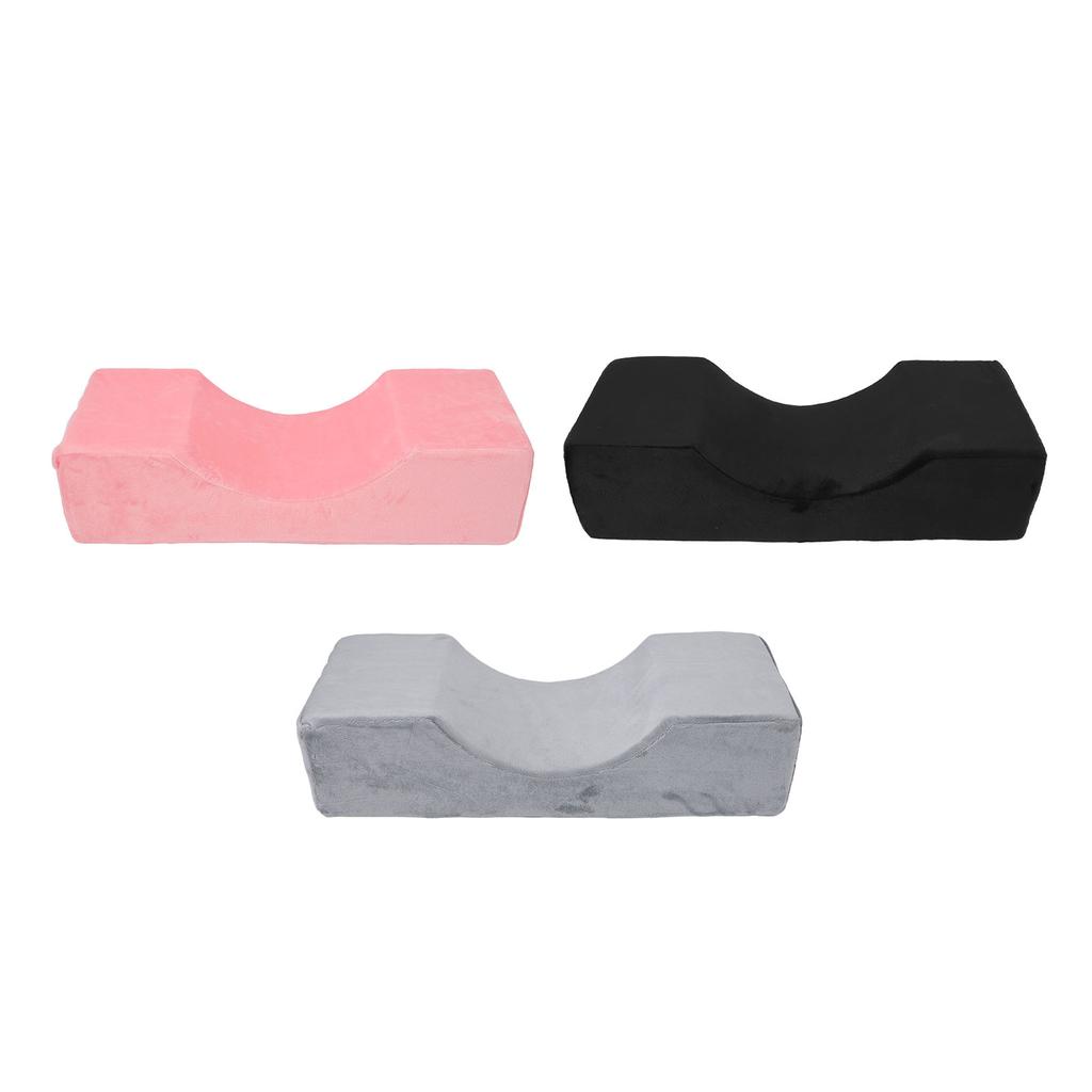 Salon Eyelash Extension Neck Pillow U Shaped Comfortable Velvet Memory Foam Pillow Protect Neck for 
