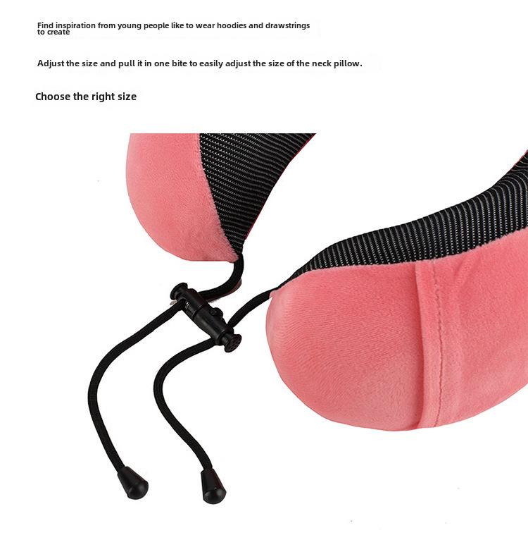 Memory Foam U-Shaped Neck Pillow for Travel & Airplane