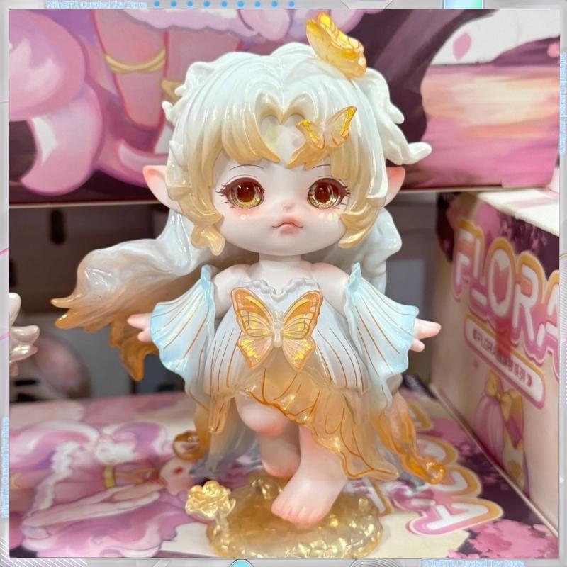 Raktáron Flora Utazás a Nyugathoz Álom Vakdoboz Eredeti Divatos Aranyos Babák Figurák Asztali Díszek Ajándékok Lányoknak