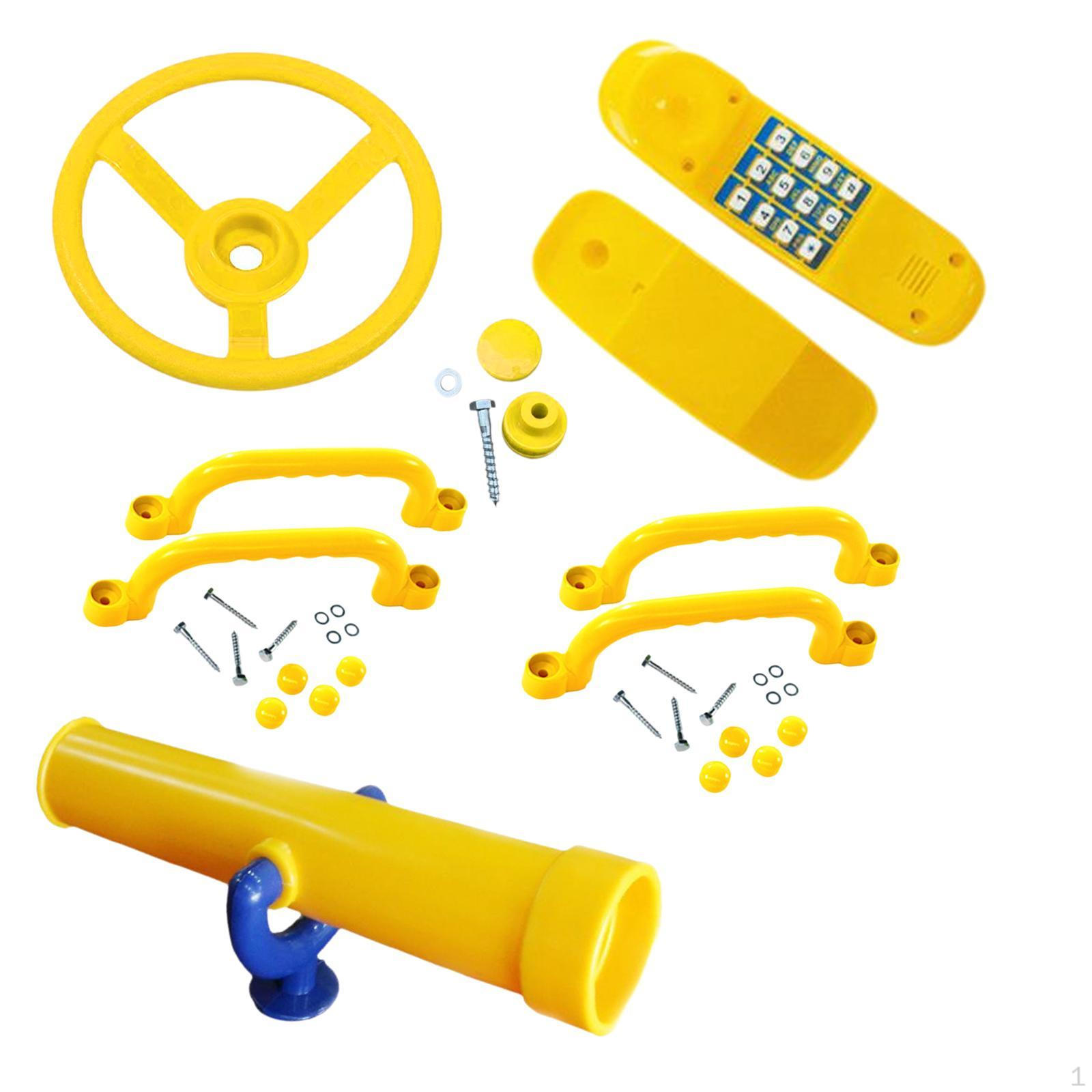 

Дети Дети Игрушка Руль Ролевые Аксессуары Телефон Аксессуар Игровой Набор жёлтый