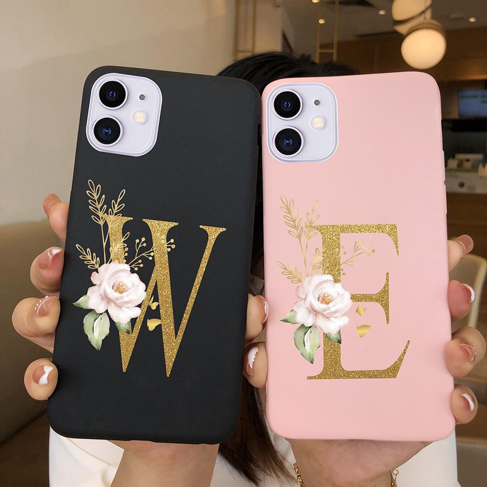 For Apple iPhone 11 Case Soft Slim Fundas Pretty Fashion Letters Phone Cover For iPhone 11 iPhone11 Pro Max Shockproof Cases