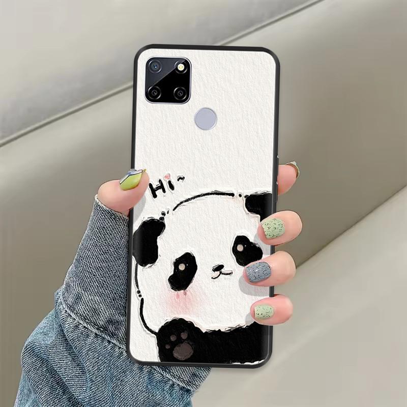 Case For Realme C25 C25s Coque Realme 7i RMX2193 Soft Cartoon Silicone Fundas Phone Case For OPPO REALME C12 Capa Cover Bumper