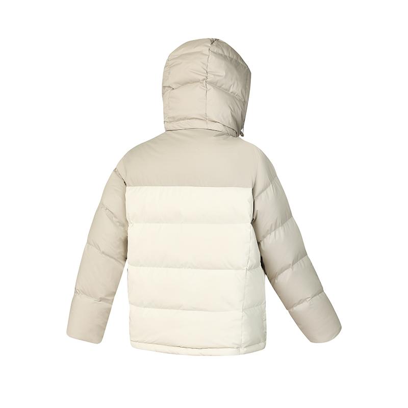 Men's Jacket FILA Fitness Down Jacket Unisex Almond Khaki