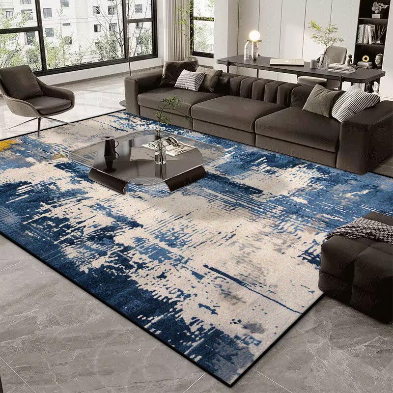 Modern Decorative Flannel Carpet Living Room Decoration Luxury Nordic Decor Home Large Area Mat Washable Bedroom Rug Office