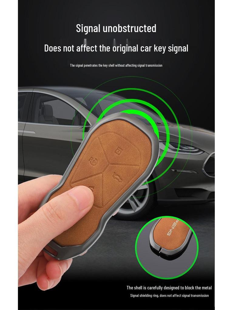Premium Car Key Case & Chain for Xiaopeng P7, G6, P7i, P5, G3, G3i, G9 Models