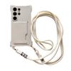 S side card double rope mobile phone case Samsung SULTRA soft case A card SFE lanyard S