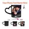 Căni magice personalizate, cu schimbare de culoare personalizată, activată la căldură, orice imagine, fotografie sau text imprimat pe cană, cadou de ziua mamei.