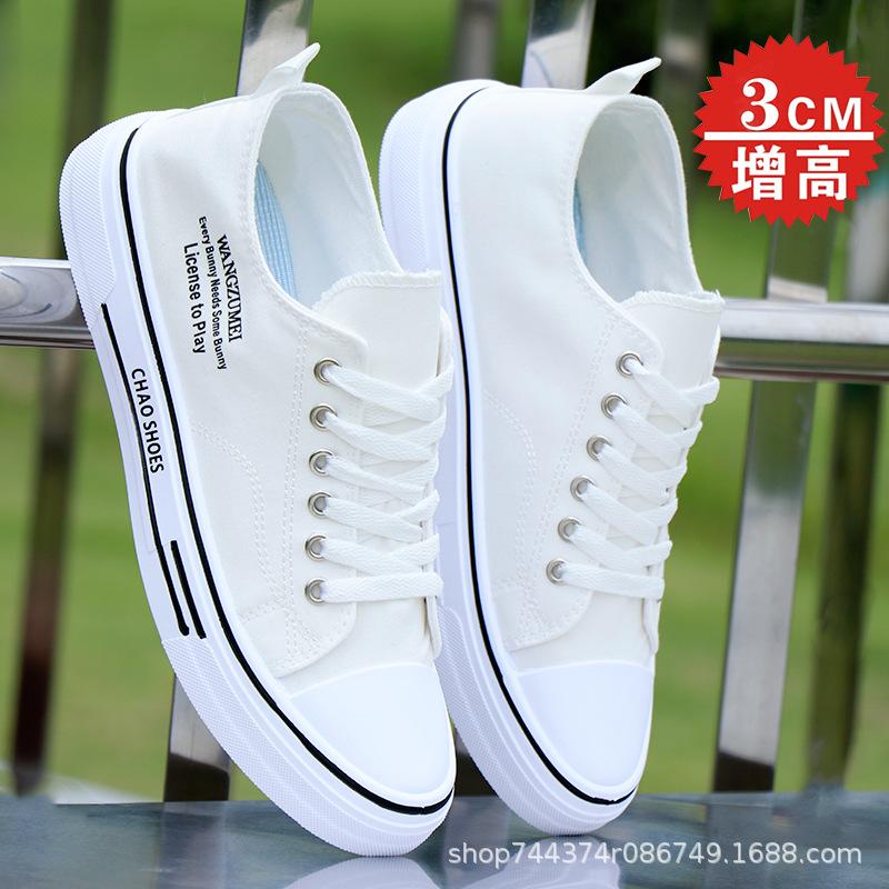 Canvas shoes spring and autumn new student breathable cloth shoes sports and leisure board shoes