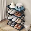 Ladder Shoe Rack X Shaped Easy Assembly Multi Layer Storage for Shoes