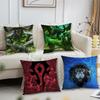 Warcrafts of World W-WOW Game Pillow Case Living Room Accent Couch Back Support Square Lounge Restful Nap Companion