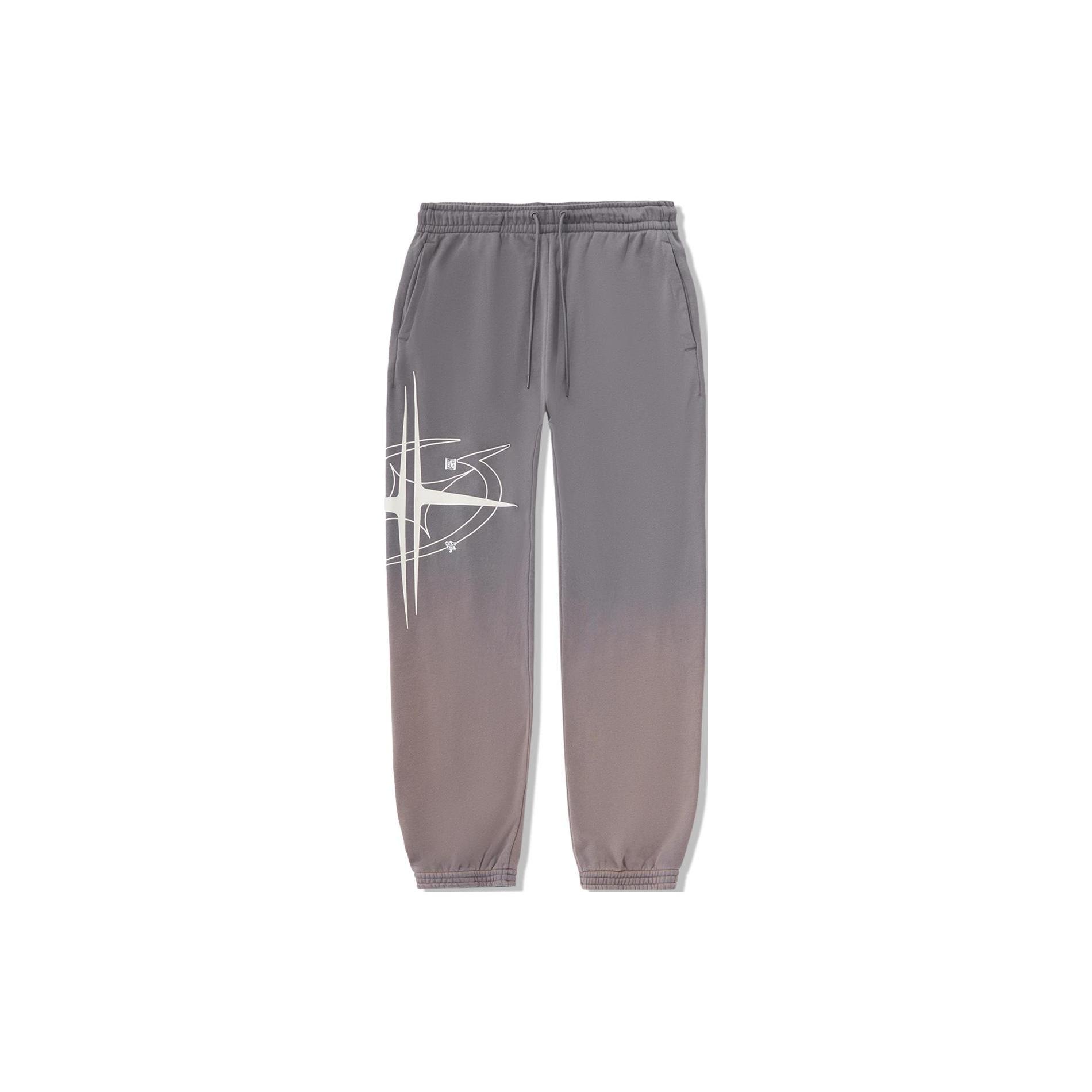 Li Ning Трикотажные спортивные штаны унисекс Дымчато-серые AKLU241-3 XL