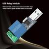 USB Relay Module MCU PC USB Smart Control Switch Jog Self Locking