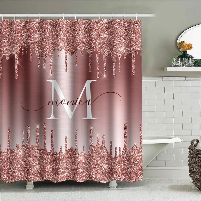 Brightly Colored Handprints Shower Curtain Waterproof Fabric Decorative Water Repellent Bath Liner for Home Bathroom Accessories