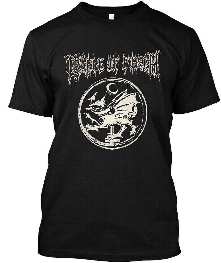 РАСПРОДАЖА Ограниченная серия Новое с бирками! Cradle of Filth Английская Экстремальная Метал-группа Музыкальный Логотип Футболка Унисекс Футболка L
