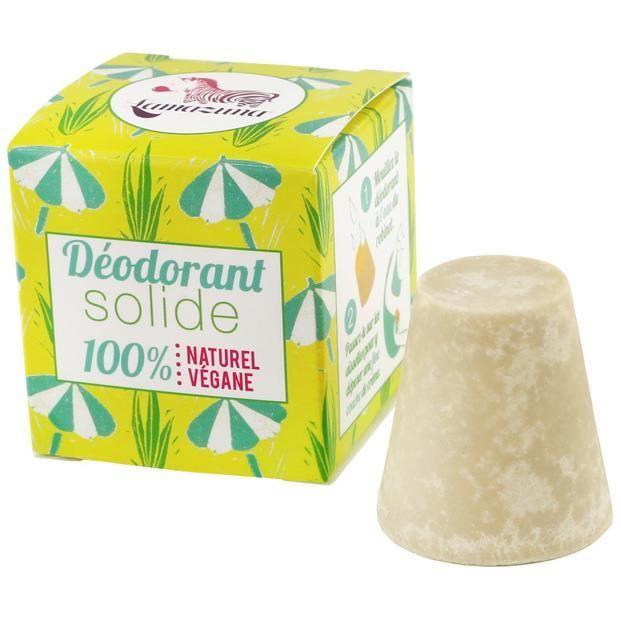 Déodorant Solide - LAMAZUNA - Palmarosa - 100% naturel - Végan - Zéro déchet