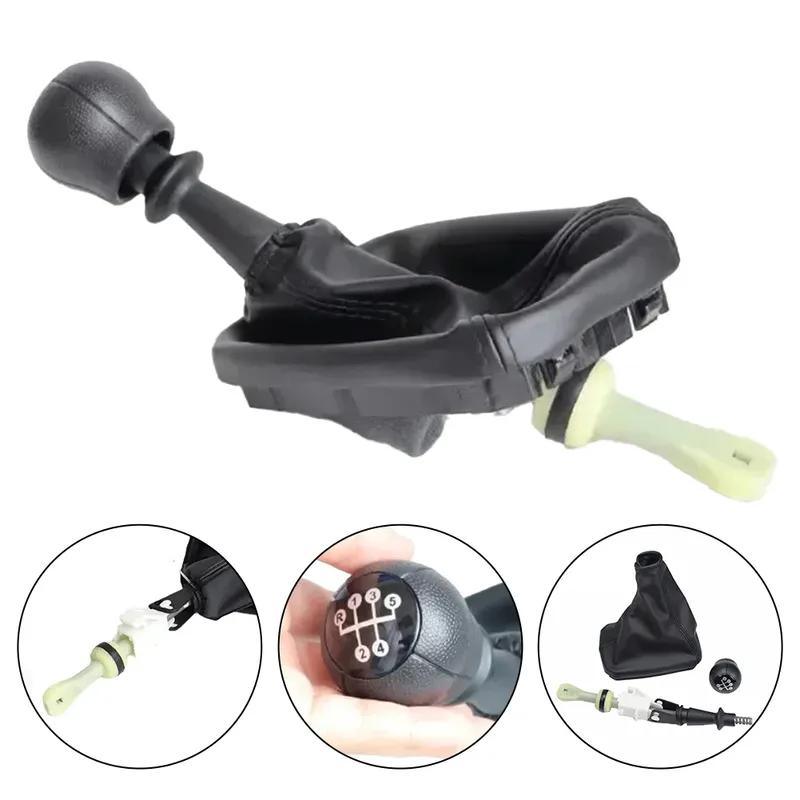 Premium Leather Shift Knob Lever for OPEL For CORSA C 5 Speed Elevate Your Car\'s Interior with Ergonomic Design