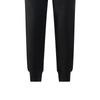 Versace FW23 Solid Color Logo Print Mid-Rise Drawstring Cuffed Casual Pants Men Bottoms Black 75GAAT12-CF06T-G89