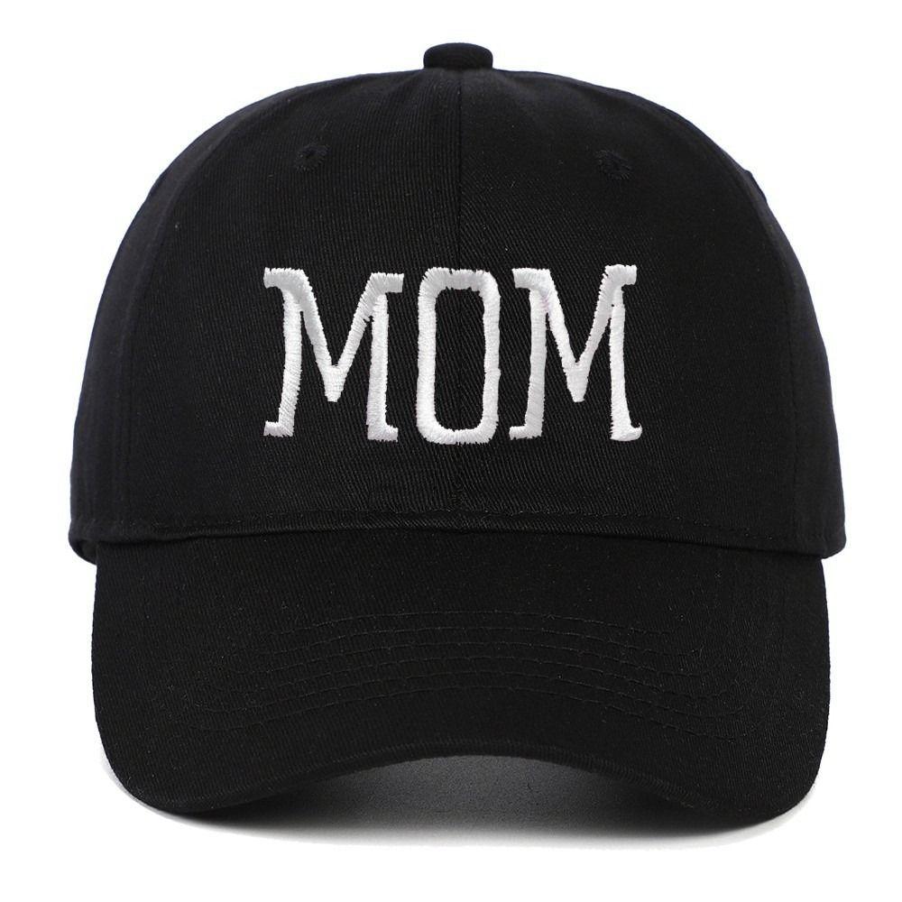 Washed Cotton Couple Cap DAD MOM Love Printed Baseball Hats Retro Sunscreen Hats For Man Women