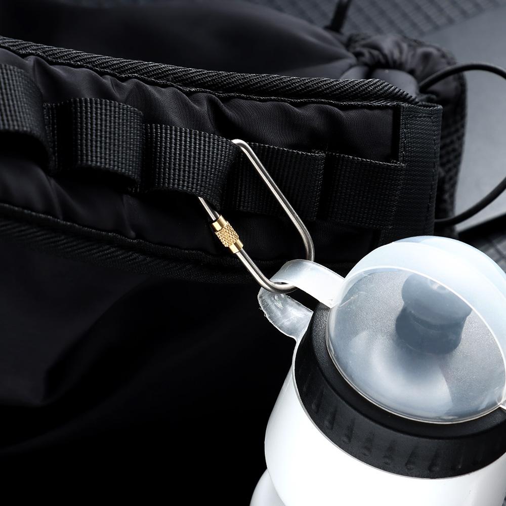 Portable TC4 Titanium Keychain Outdoor Camping Carabiner Lightweight Hanging Buckle Backpack Buckle