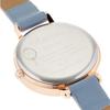 Fieldwork NF Ashley Analog Watch, Nickel-Free, Pink Gold with Leather Strap, ASS162-4, Women's, Blue