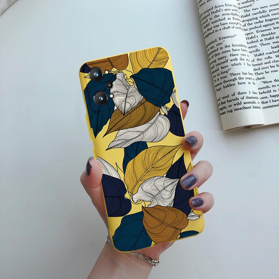 For Realme GT Neo 3T Case Realme GT Neo 2 GT2 Cover Rainbow Flower Soft Silicone Protective Phone Bumper Realme GT Neo 3T 2 Case