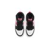 (PS) Nike Court Borough Mid 2 'Nero Bianco Rosa' Bambini CD7783-005