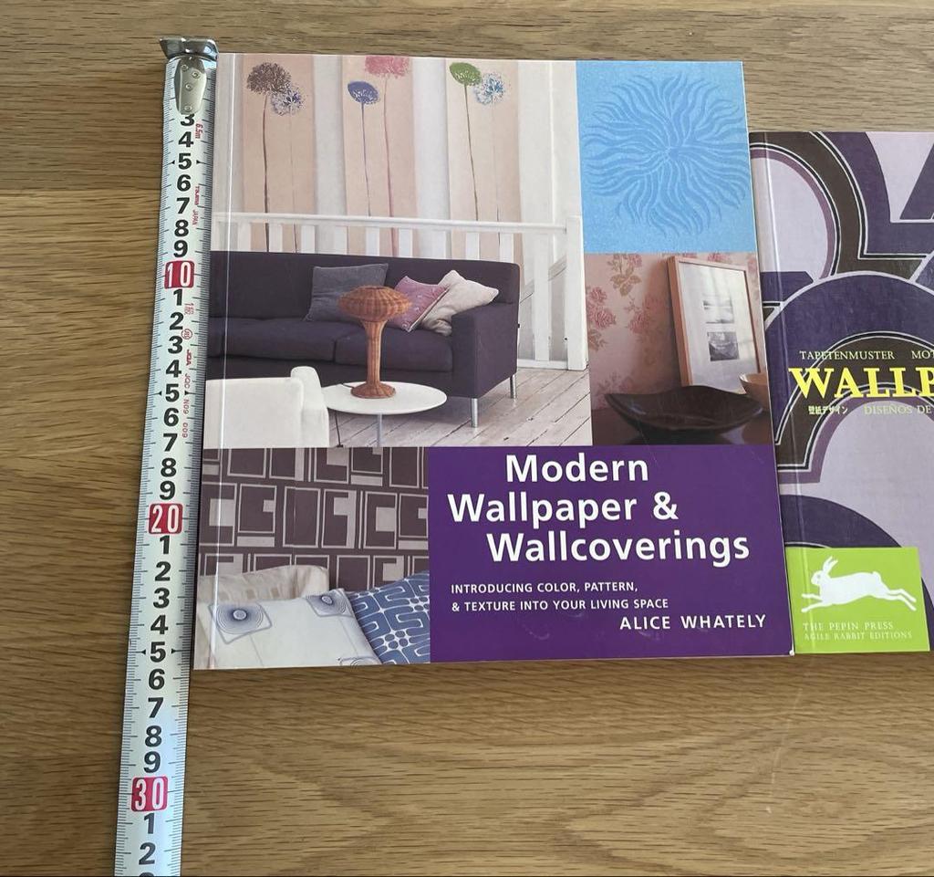 [USED] WALLPAPER DESIGNS Wallpaper Design Interior Book Set of 2