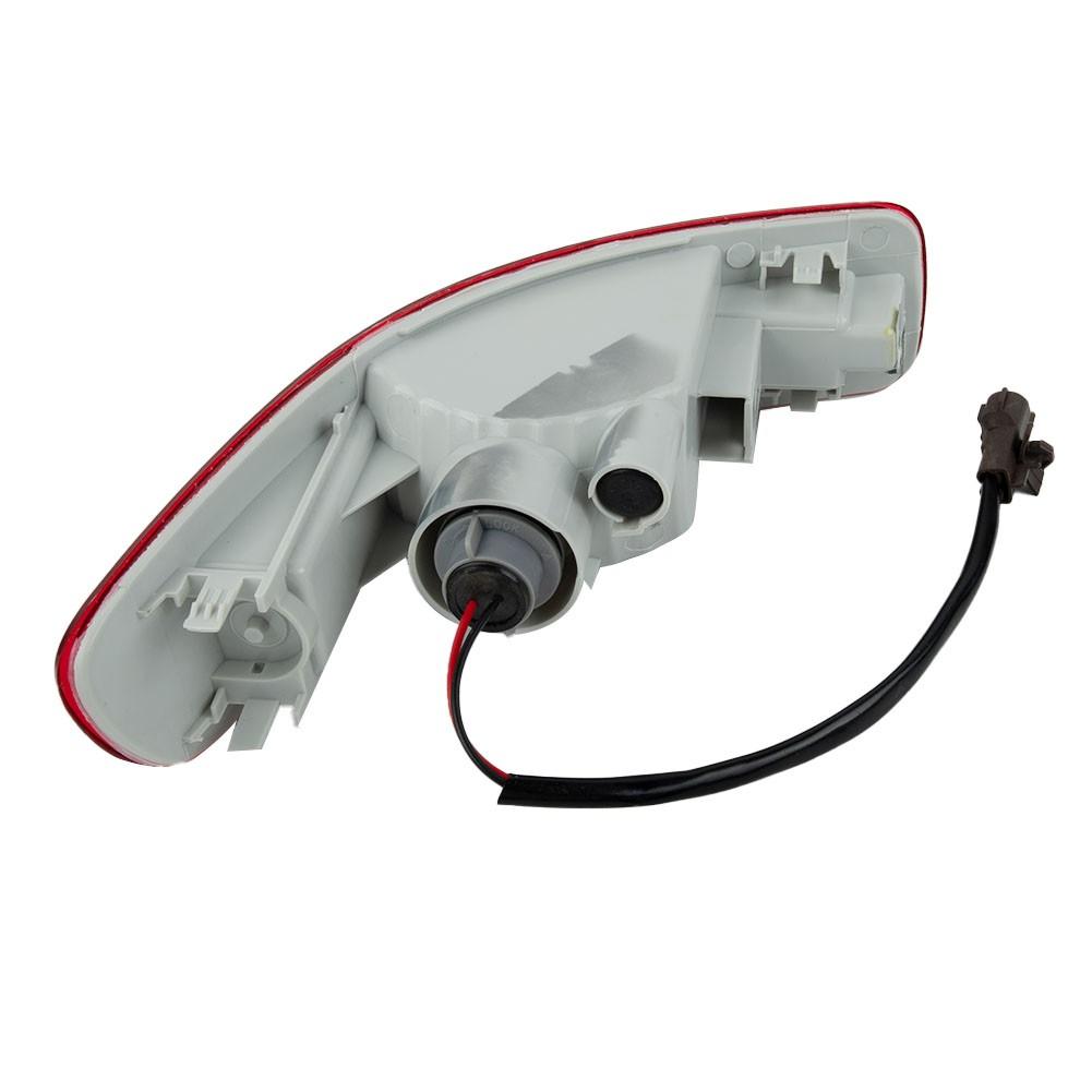 För Mitsubishi Outlander 07-12 Höger/Vänster sida Bakre Baklyktor Stötfångare Reflector Light