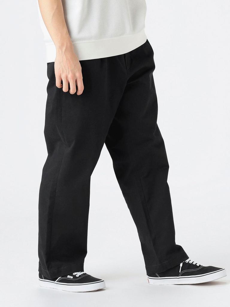 B:MING LIFE STORE by BEAMS Men's B:TC_Wide_PT Pants, Black, Size S, 92230179147