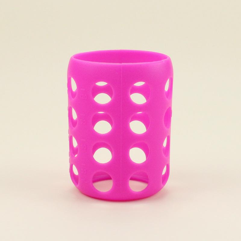 

Silicone Sleeve For Glass Baby Bottle Protective Silicone Bottle Cover For Milk Bottle 5.5-6cm Dia Water Bottle Silicone Sleeve