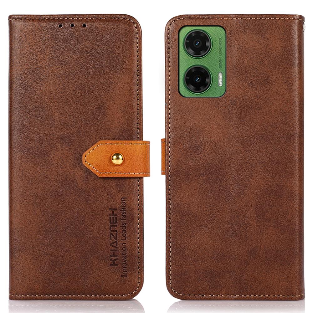 For Motorola Moto G35 5G Wallet Phone Case Stand Leather Flip Cover