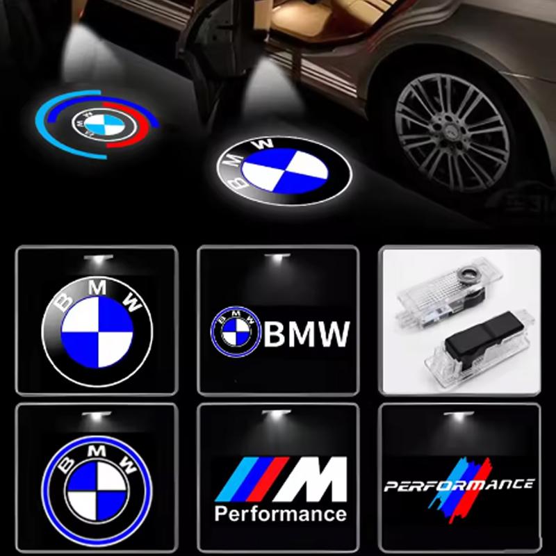 2PCS Car Door Welcome Lights, LED Projector Emblem Lamps for BMW X1 X2 X3 X4 X5 X6 X7 G20 G30 G32 G11 TYD-BMW-2 Sticker nlvc53