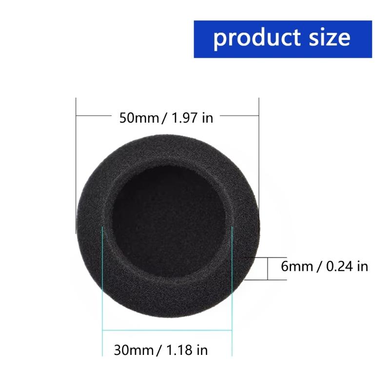 Replacement Earpads Ear Pads for H330 H340 H111 H51 PX100 PX200 PC860 Headphones Headsets Sponges Ear Cushions Cover Earmuffs