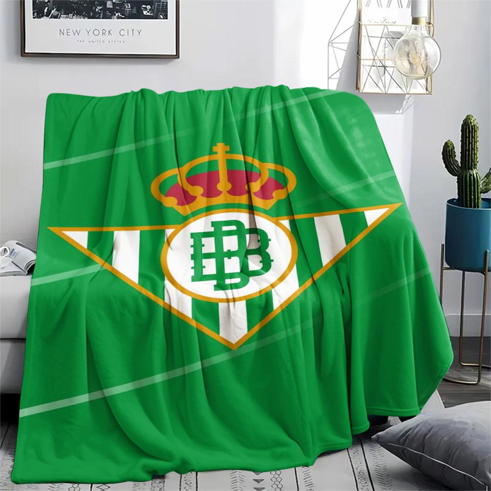 1 Stuks Deportivo Print Flanellen Deken, Hoge Kwaliteit Comfortabel voor Alle Seizoenen, Woondecoratie, Warmte en Comfort, Perfect voor Kerstcadeaus