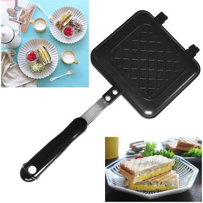 Non-Stick Sandwich Maker  Aluminum Alloy Bread Toast Breakfast Machine Waffle Pancake Barbecue Oven Mold Mould Grill Frying Pan
