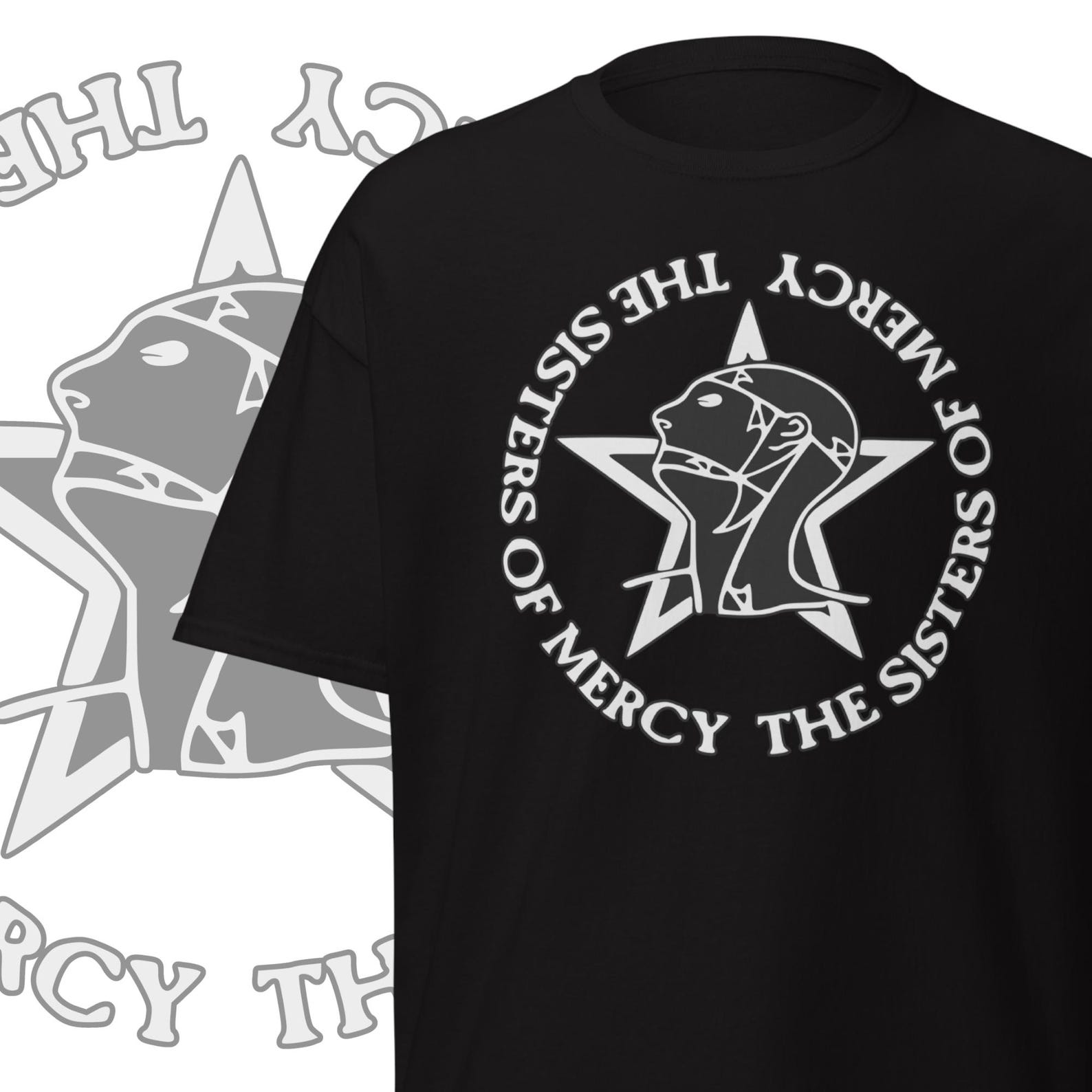 Sisters of Mercy T-Shirt Punk Rock Band Merch Gothic Punk Clothing XL
