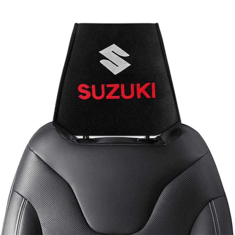 1 Stück Autositz Rücken Kopfstütze Kissen Staubdichte Abdeckung für Suzuki Jimny Samurai S-Cross SX4 GW250 Swift XL-7 ALTO IGNIS Zubehör