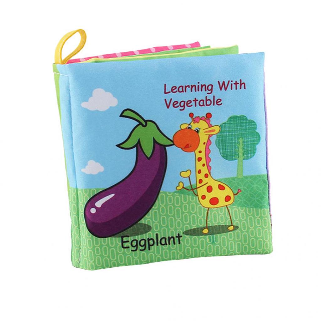 Baby Sound Fabric Cloth Books Intelligence Development Learning Educational Toys