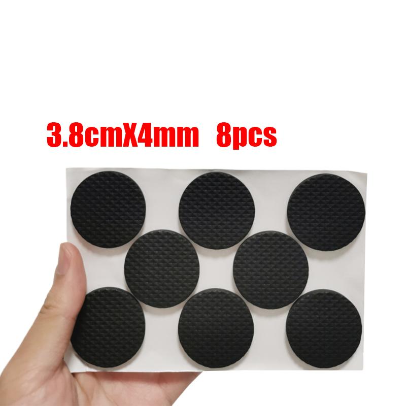 Rubber Pads For Chair Leg Furniture Anti Slip Mat Bumper Damper Self Adhesive Table Feet Protector Floor Protector Pads Hardware