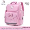 Hello Kitty Rucksack: Leicht, Großes Fassungsvermögen, Lastreduzierend, Rückenschonend für Mädchen der 1. bis 6. Klasse