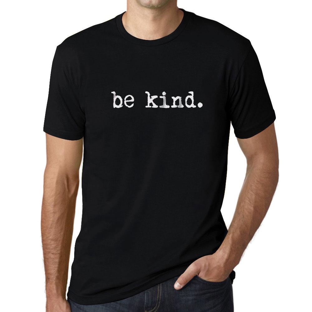 Ultrabasic Homme T-shirt Graphique Be Kind Lettres Imprimees