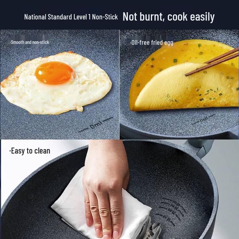 ASD Non-stick Wok with Steamer