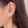 Beixi Sterling Silver Non-Piercing Smooth Tassel Ear Cuff