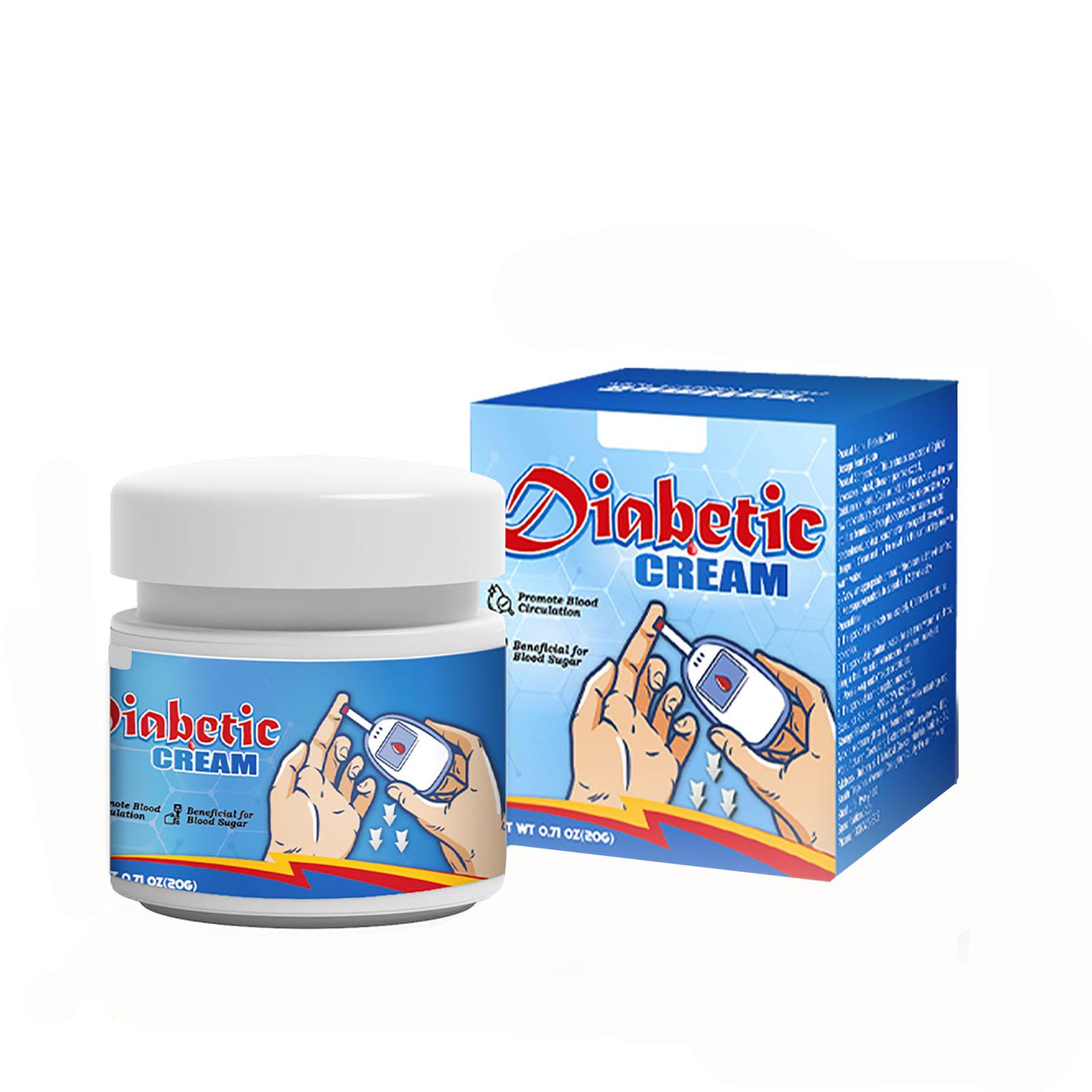 

Гипогликемический крем для здоровья Крем для диабетиков регулирует уровень сахара в крови, балансирует здоровье One Size