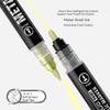 12/24/48Colors Brush Metallic Marker Pens Dual Tip Permanent Art Marker for Manga Crafts Scrapbooking School Stationery Supplies