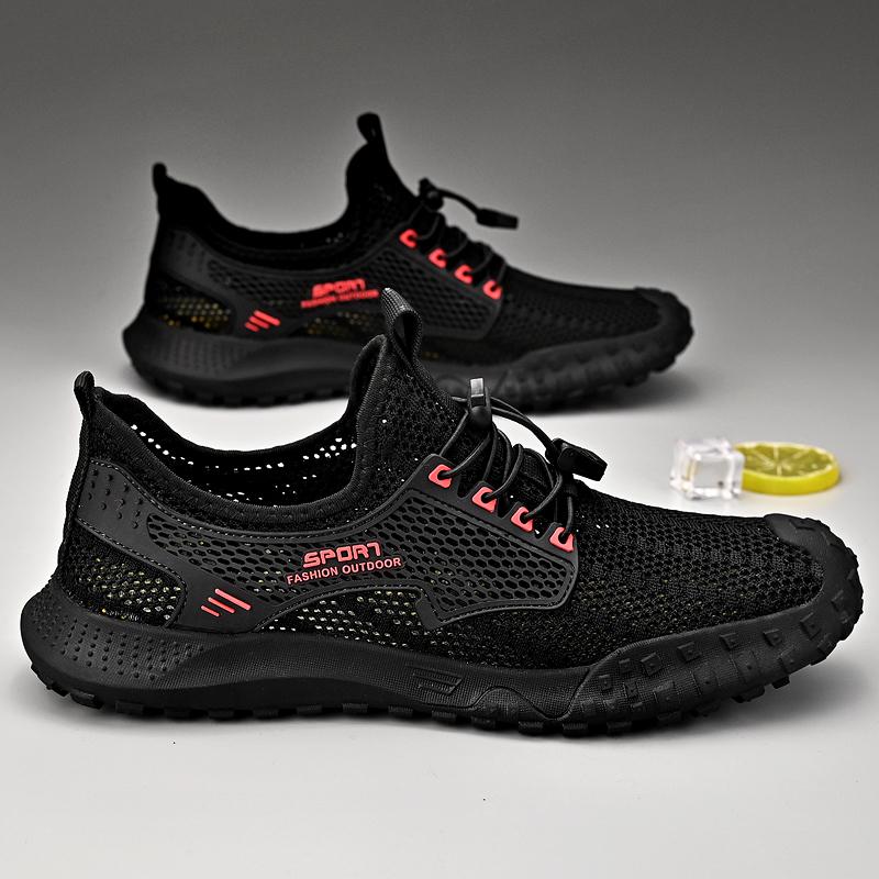 Fashion Breathable Mesh Men's Shoes Outdoor Lightweight Walking Sport Casual Shoes Comfort Soft Summer Men Sneakers Mocassins Loafers