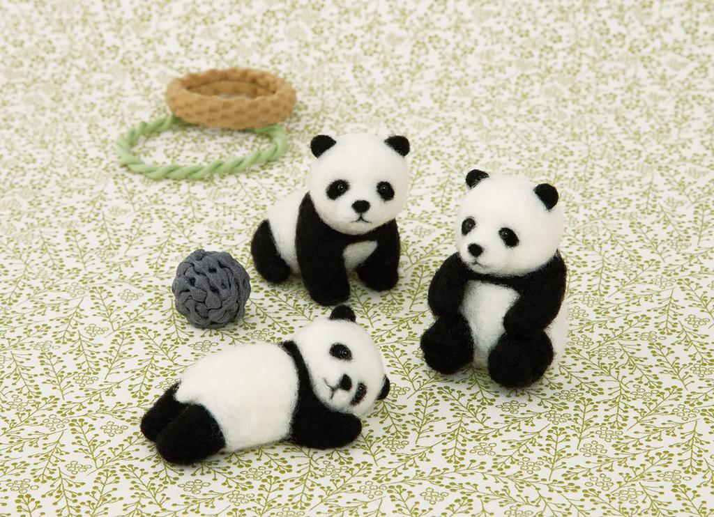 Hamanaka Craft Kit Baby Animal Panda H441-583