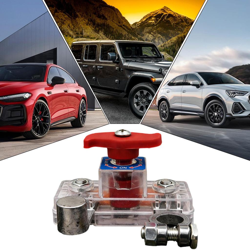Battery Disconnect Button Battery Disconnect Control Automotive Power Control Knob For Garage Workshop Vehicle Sedan RV SUV