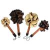 Traditionelle Handgefertigte Holz-Rhythmus-Rasseln Multifunktionales Handgehaltenes Holz-Klangheilungs-Werkzeug